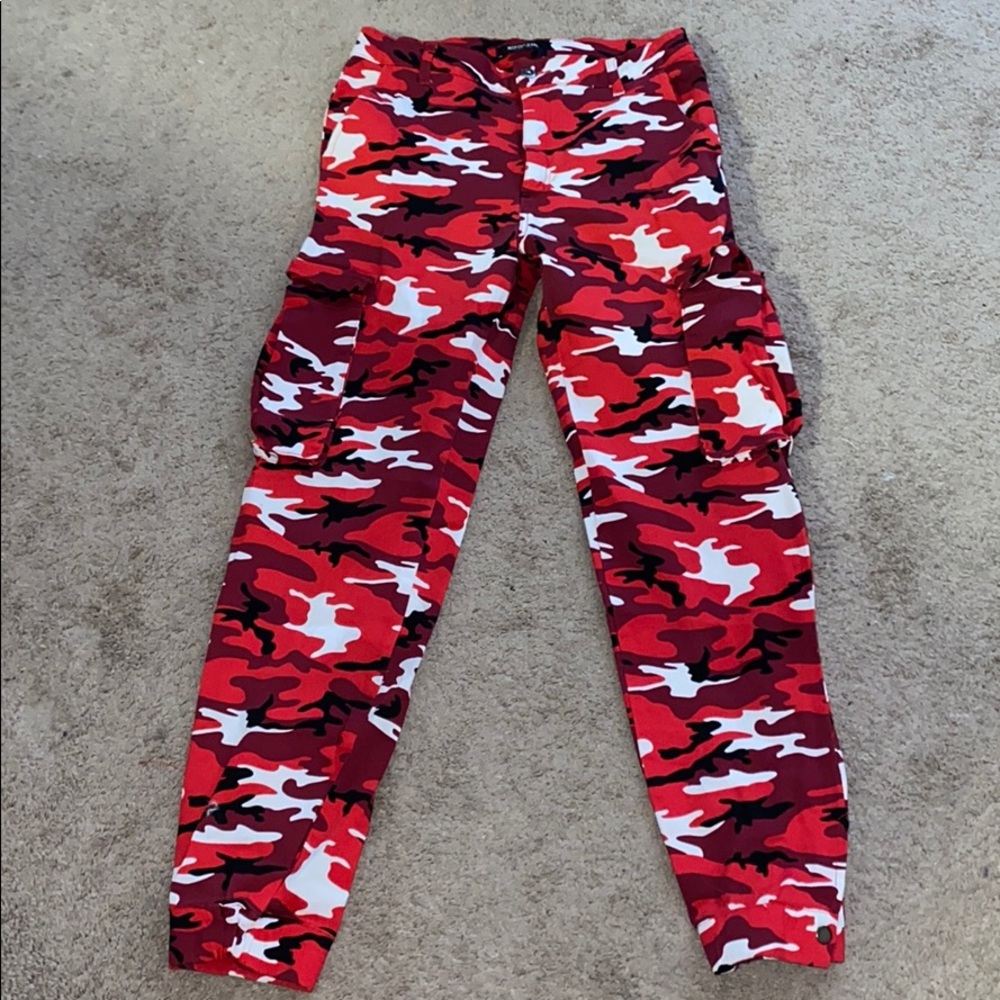 Red Camo Pants